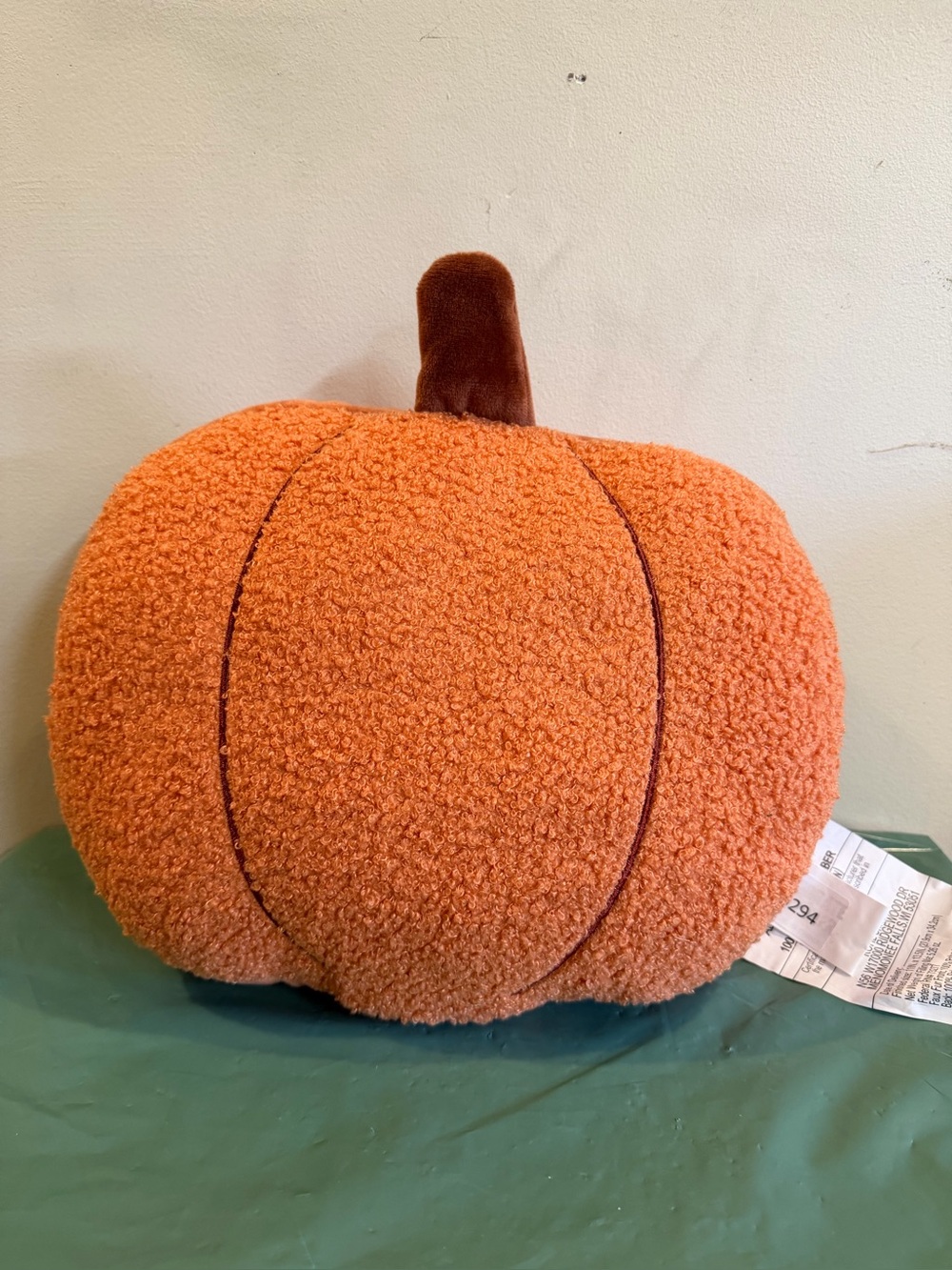 New Pumpkin Shaped Fall Theme Throw Pillow